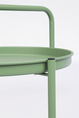 Carrello "Austin" con vassoio struttura in acciaio trattato per esterno