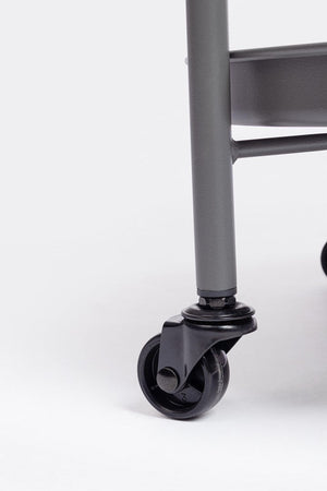 Carrello "Austin" con vassoio struttura in acciaio trattato per esterno