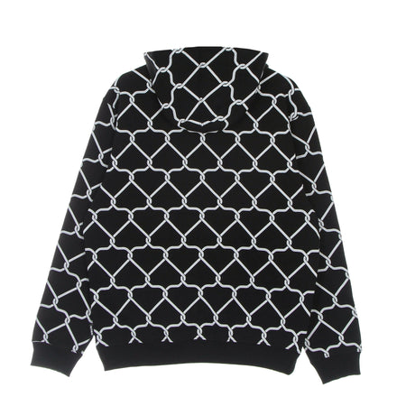 IUTER Felpa Leggera Cappuccio Uomo Net Hoodie Black da uomo