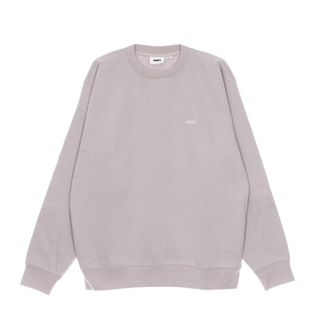 OBEY Felpa Girocollo Uomo Tab Crew Specialty Fleece Purple Paste da uomo