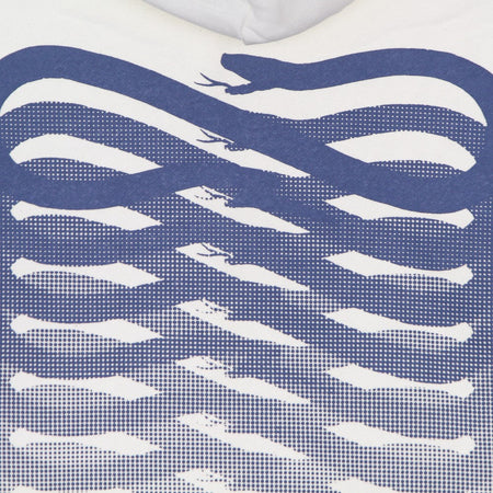 PROPAGANDA Felpa Leggera Cappuccio Uomo Ribs Blue Hoodie Natural/blue da uomo