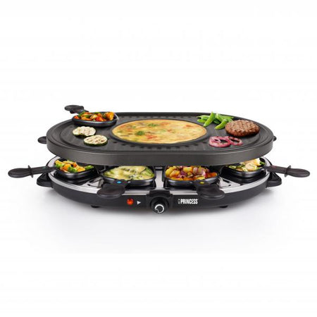 GRILL PARTY & RACLETTE 8 Princess 1200W