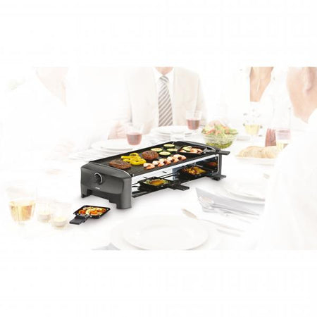 RACLETTE 8 GRILL E TEPPANYAKI PART 1200W