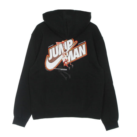 JORDAN Felpa Cappuccio Zip Uomo Jumpman Fleece Full-zip Black/pollen da uomo