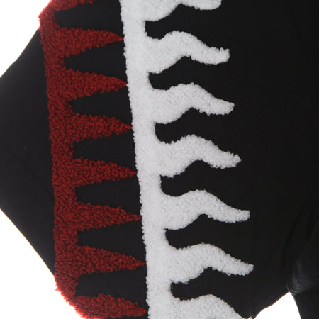 IHS Maglietta Uomo Sponge Graphic Flames Tee Black da uomo