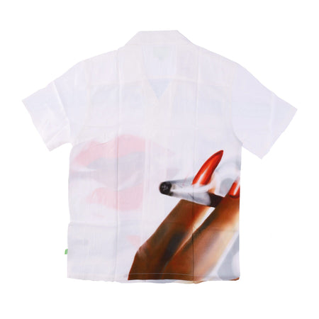 HUF Camicia Manica Corta Uomo Seductive Resort Top White da uomo