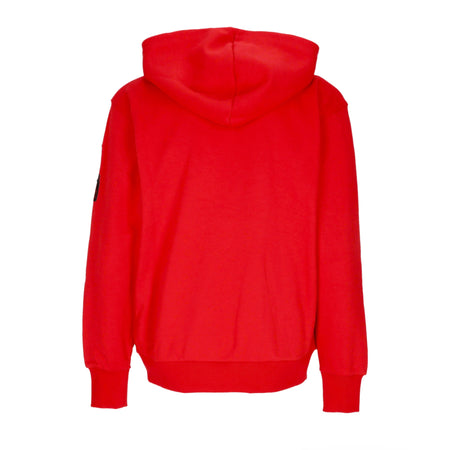 NIKE NBA Felpa Leggera Cappuccio Uomo Nba City Edition Courtside Standard Issue 2023/24 Hoodie Miahea University Red da uomo