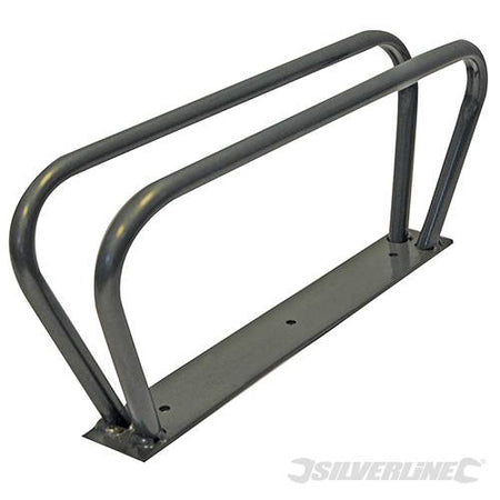 Portabici bicicletta bici MODULARE ACCIAIO GARAGE ruote gomme Silverline Silverline