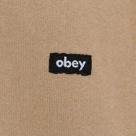 OBEY Felpa Leggera Cappuccio Uomo Timeless Recycled Heavy Hood Pigment Rabbits Paw da uomo