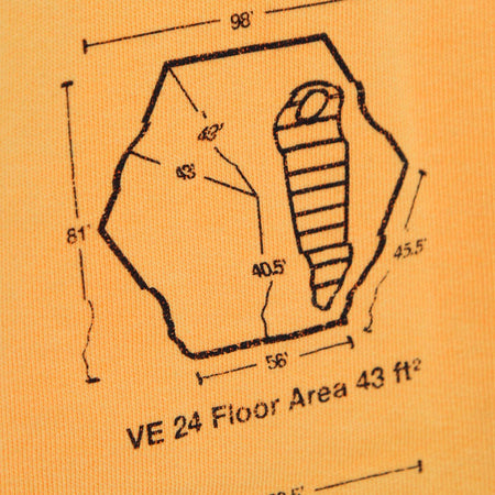 THE NORTH FACE Felpa Cappuccio Uomo Galahm Graphic Hoodie Chamois Orange da uomo