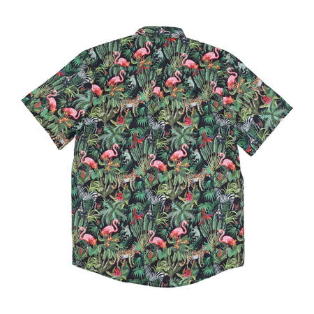 WESC Camicia Manica Corta Uomo Oden Wildlife Aop Shirt Multi da uomo