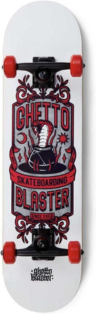Skateboard GHETTOBLASTER KOBRA RED 7.80"