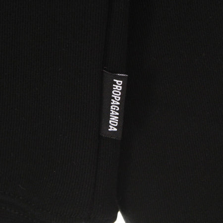 PROPAGANDA Felpa Leggera Girocollo Uomo Dust Crewneck Black da uomo