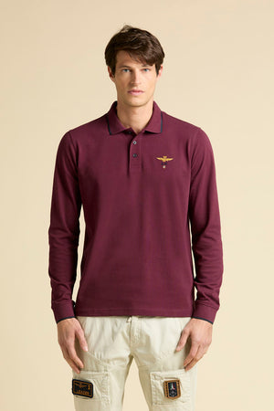 Aeronautica Militare Polo manica lunga