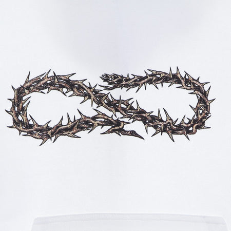 PROPAGANDA Felpa Leggera Cappuccio Uomo Logo Thorn Hoodie Natural da uomo