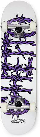 Skateboard GHETTOBLASTER BARDED WIRE POU 8.25"