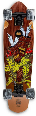 Cruiser Skateboard GHETTOBLASTER CRUISER TIKI TOTEM MOGANO 26" 7,25"