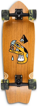 Surfskate GHETTOBLASTER SURFSKATE SNAKE HEAD TEAK 30" 9.75"