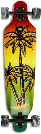 Longboard GHETTOBLASTER DROP TROUGH PALM YEL 36" 9.0"