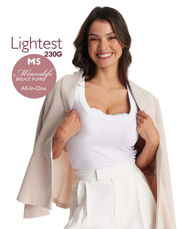 Tiralatte indossabile Doppio Momcozy M5-Grigio