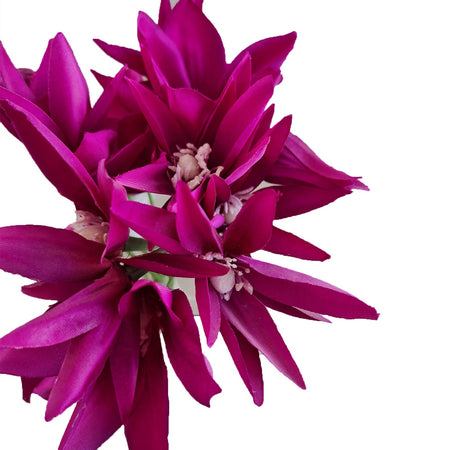 Fiore artificiale h 30 cm effetto realistico adatto per decorazioni interne ed esterne