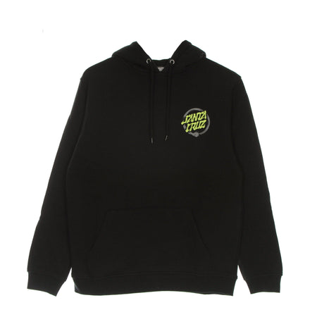 SANTA CRUZ Felpa Cappuccio Uomo Mako Dot Hood Black da uomo