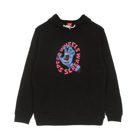 SANTA CRUZ Felpa Cappuccio Uomo Sw Scream Hood Black da uomo
