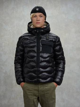 Blauer giubbino uomo con taschino Bryant 25WBLUC02080