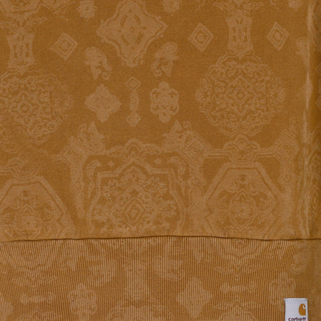 CARHARTT WIP Felpa Girocollo Uomo Verse Sweat Hamilton Brown da uomo