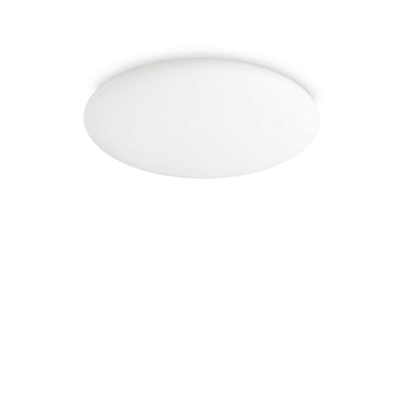 Plafoniera Moderna Level Metallo Bianco Led 37,5W 3000K Luce Calda