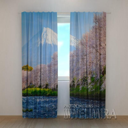 Foto Tende Monte Fuji e Ciliegi