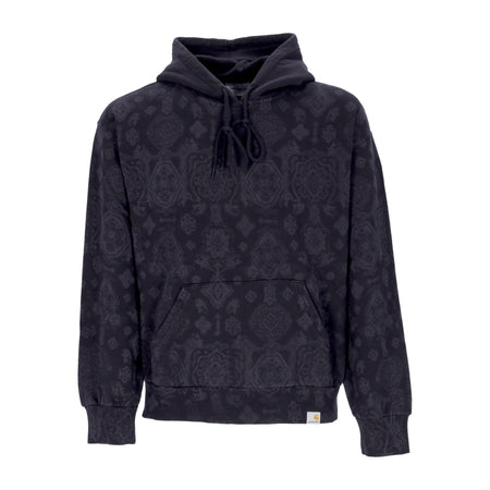 CARHARTT WIP Felpa Cappuccio Uomo Hooded Verse Sweat Black da uomo