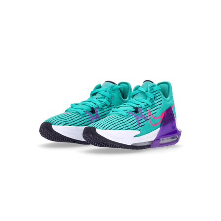 NIKE NBA Scarpa Basket Uomo Lebron Witness Vi Clear Emerald/hyper Pink/wild Berry da uomo