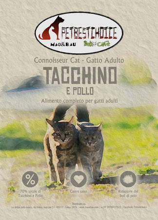 Kit 2x1,5KG PETBESTCHOICE Grainfree Adult Tacchino e Pollo 70%