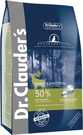 CERVO & PATATE ALL BREED SENSITIVE PLUS DR. CLAUDER’S GRAINFREE