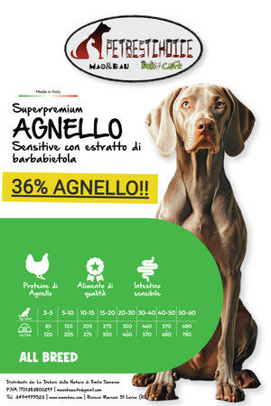 PETBESTCHOICE SENSITIVE AGNELLO ADULT