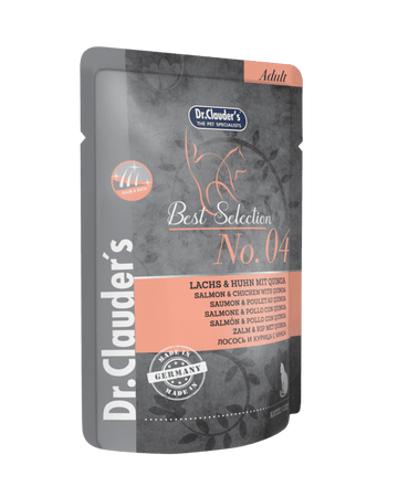 Dr Clauder's Best Selection – 04 Salmone e Pollo con Quinoa