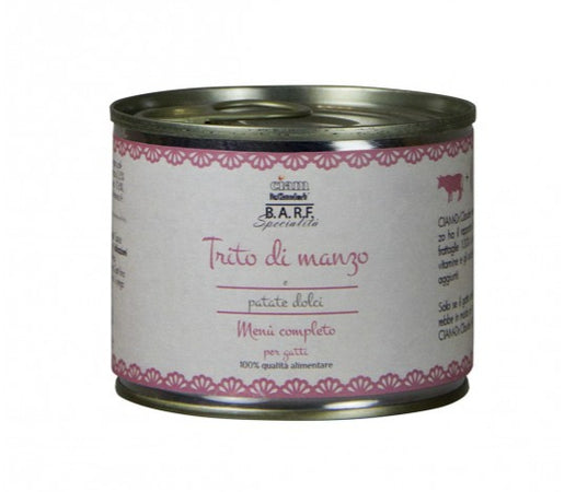 Dr.Clauder's Barf menu completo gatto trito di manzo 200 gr
