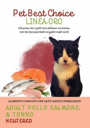 PETBESTCHOICE LOW GRAIN adult Pollo e Salmone 55%