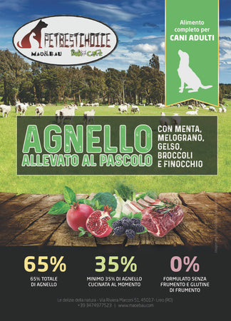 PETBESTCHOICE Adult Agnello allevato al pascolo + Superfood