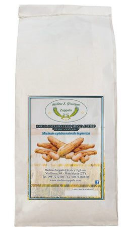 1Kg Farina "Perciasacchi" integrale di grano siciliano - Molino Zappalà