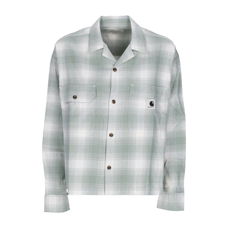 CARHARTT WIP Camicia Manica Lunga Donna W L/s Deaver Shirt Misty Sage da donna