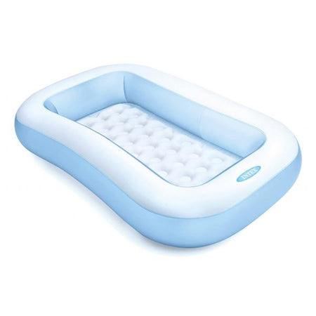 Intex Piscina Gonfiabile Rettangolare 2+ Azzurro 166x100x25cm 57403