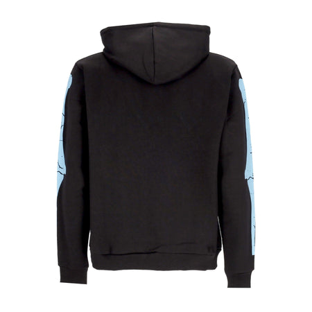 PHOBIA Felpa Leggera Cappuccio Uomo Bones Hoodie Black/blue/lilac da uomo