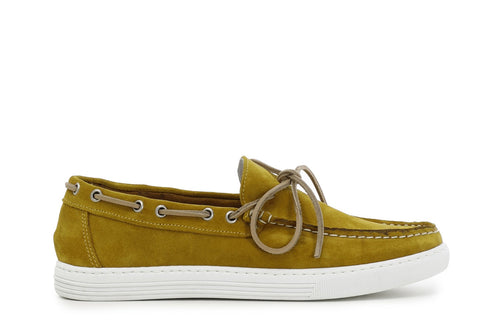 MOCASSINI IN PELLE SCAMOSCIATA