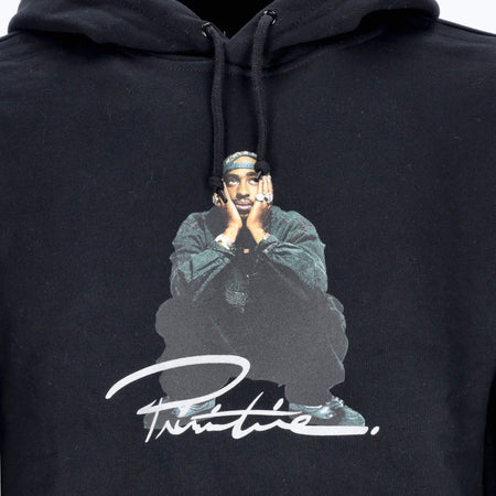 PRIMITIVE Felpa Cappuccio Uomo Shakur Hood X Tupac Black da uomo