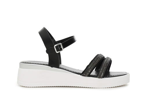 SANDALO GILDA CON STRASS