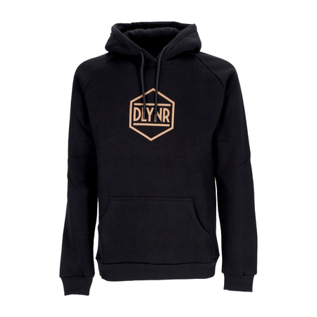 DOLLY NOIRE Felpa Cappuccio Uomo Logo Hoodie Black da uomo