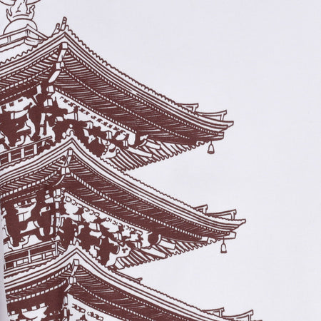 DOLLY NOIRE Felpa Cappuccio Uomo Bench Tokyo Over Hoodie White da uomo