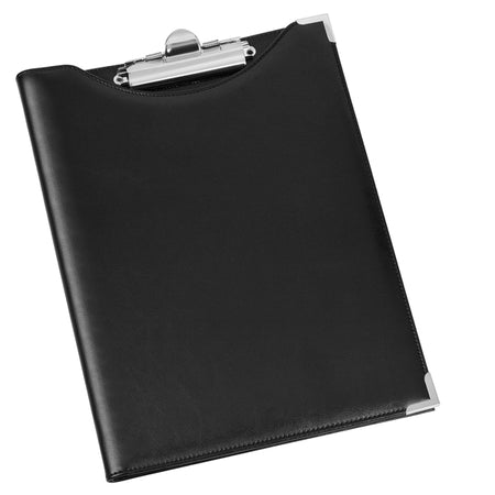 Portablocco In Ecopelle Nero 24X31Cm Con Tasca Art.247 Lebez
